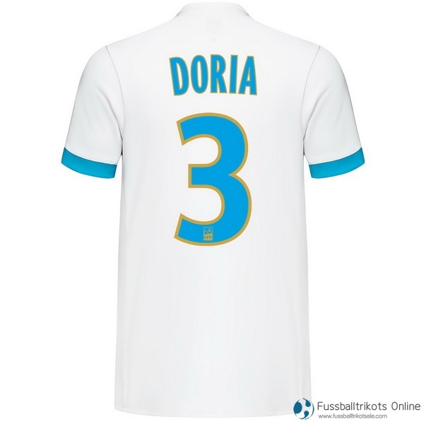 Marseille Trikot Heim Doria 2017-18 Fussballtrikots Günstig